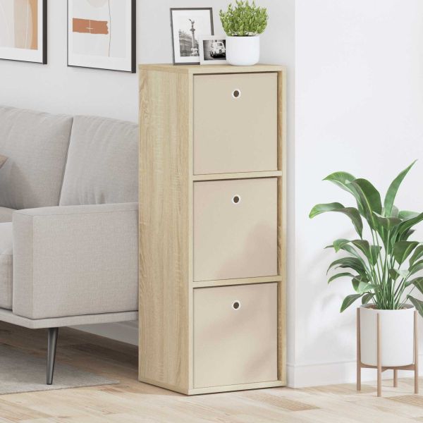 Служебен шкаф с чекмедже Сонома дъб 35 x 32 x 99,5 см