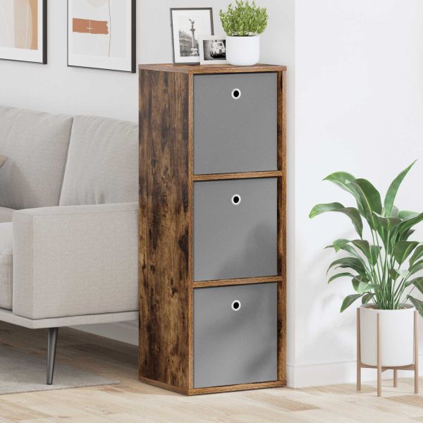 Служебен шкаф с чекмедже Димян дъб 35 x 32 x 99,5 см