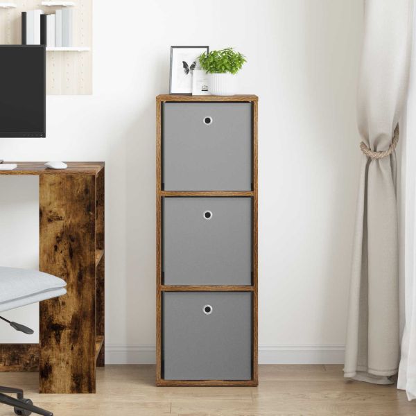 Служебен шкаф с чекмедже Димян дъб 35 x 32 x 99,5 см