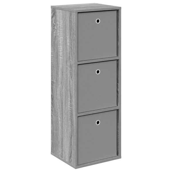 Служебен шкаф с чекмедже Сив Сонома 35 x 32 x 99,5 см