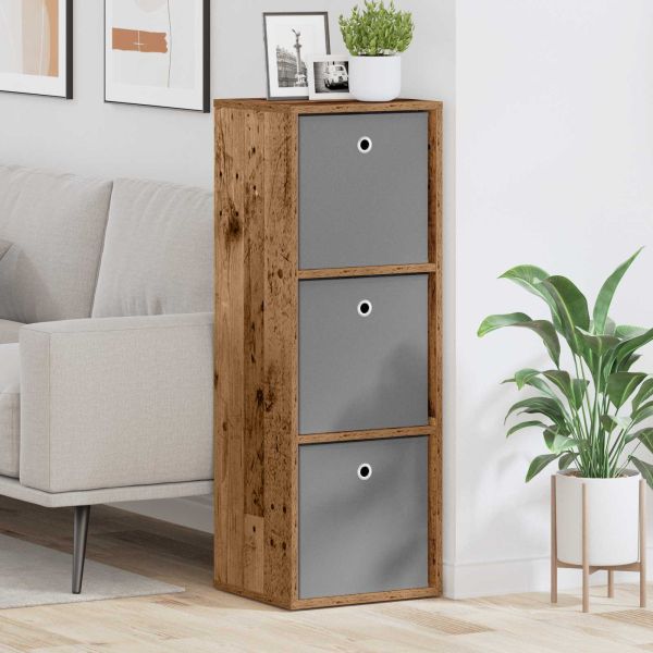 Служебен шкаф с чекмедже Старо дърво 35 x 32 x 99,5 см