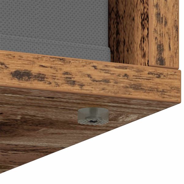 Служебен шкаф с чекмедже Старо дърво 35 x 32 x 99,5 см