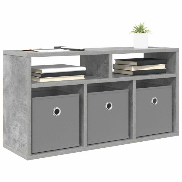 Долно шкафче с чекмедже Циментено сиво 72 х 22,5 х 38 см