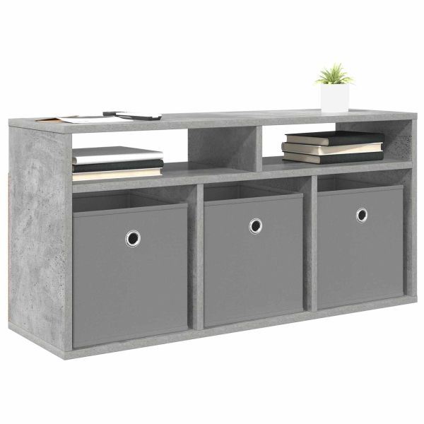 Долно шкафче с чекмедже Циментено сиво 87 x 27,5 x 43 см