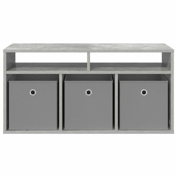 Долно шкафче с чекмедже Циментено сиво 87 x 27,5 x 43 см