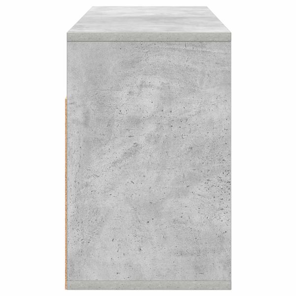 Долно шкафче с чекмедже Циментено сиво 87 x 27,5 x 43 см