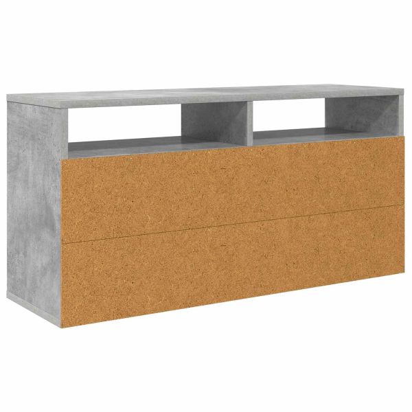 Долно шкафче с чекмедже Циментено сиво 87 x 27,5 x 43 см