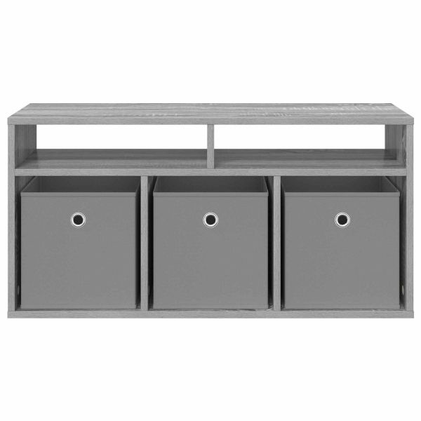 Долно шкафче с чекмедже Сив Сонома 87 x 27,5 x 43 см