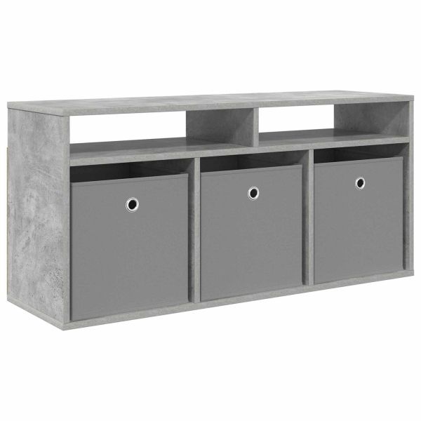 Долно шкафче с чекмедже Циментено сиво 102 x 32 x 48,5 см