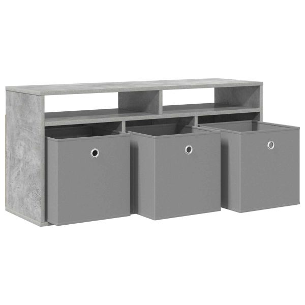 Долно шкафче с чекмедже Циментено сиво 102 x 32 x 48,5 см