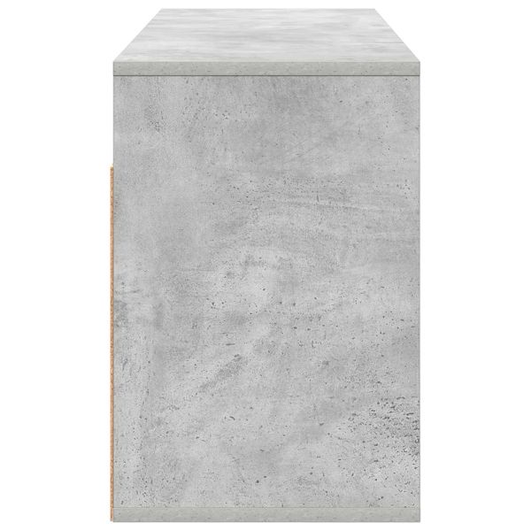 Долно шкафче с чекмедже Циментено сиво 102 x 32 x 48,5 см