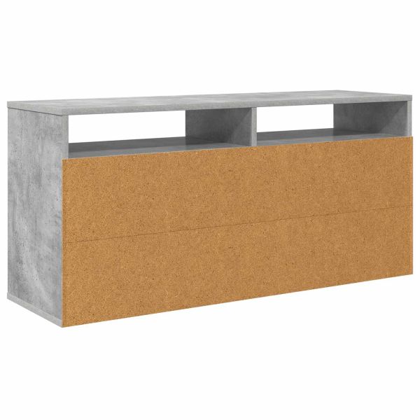 Долно шкафче с чекмедже Циментено сиво 102 x 32 x 48,5 см