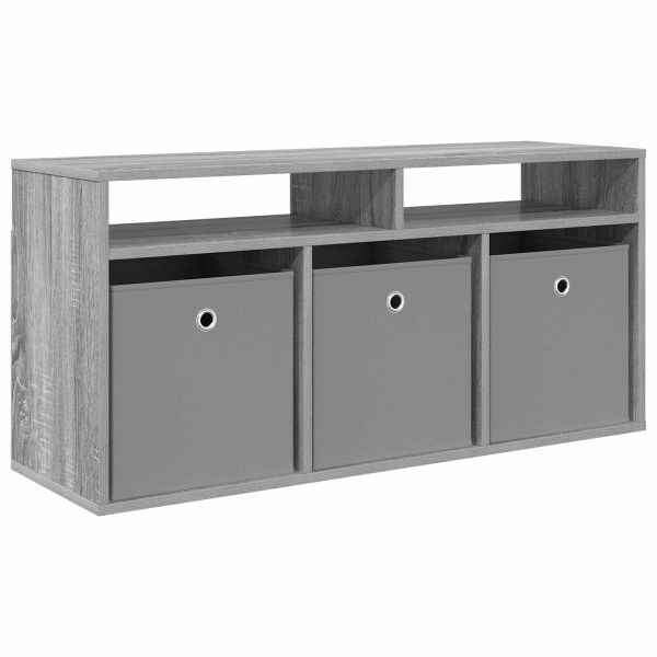 Долно шкафче с чекмедже Сив Сонома 102 x 32 x 48,5 см