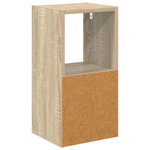 Нощно шкафче Сонома дъб 25,5 x 22 x 49,5 см Инженерно дърво