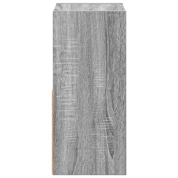 Нощно шкафче с чекмедже 2 pcs Сив Сонома 25,5 x 22 x 49,5 см