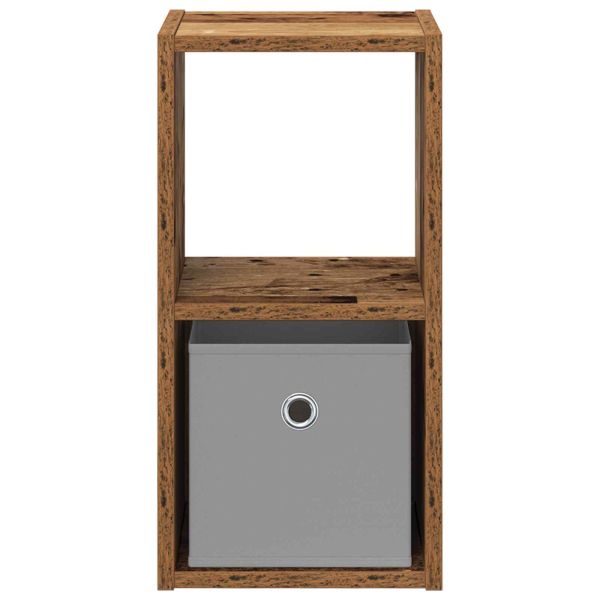Нощно шкафче с чекмедже 2 pcs Старо дърво 25,5 x 22 x 49,5 см