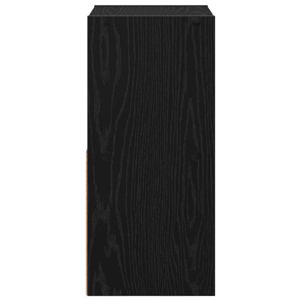 Нощно шкафче Черния дъб 30,5 x 27 x 59,5 см Инженерно дърво