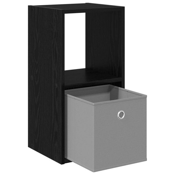 Нощно шкафче с чекмедже 2 pcs Черния дъб 30,5 x 27 x 59,5 см