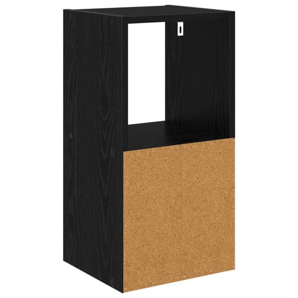 Нощно шкафче с чекмедже 2 pcs Черния дъб 30,5 x 27 x 59,5 см