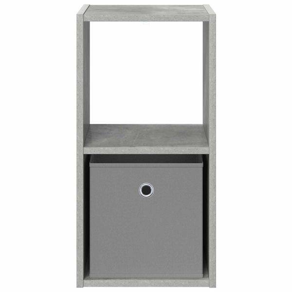 Нощно шкафче 2 pcs Циментено сиво 30,5 x 27 x 59,5 см