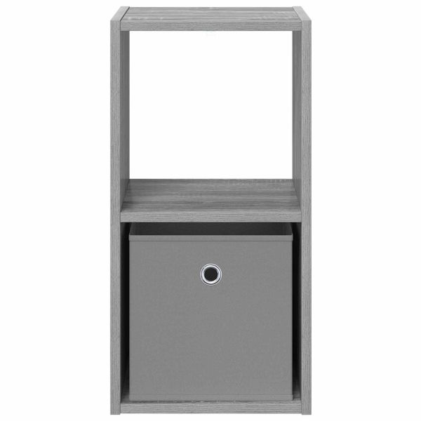 Нощно шкафче Сив Сонома 30,5 x 27 x 59,5 см Инженерно дърво