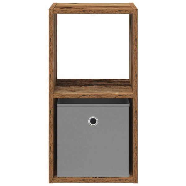 Нощно шкафче с чекмедже 2 pcs Старо дърво 30,5 x 27 x 59,5 см
