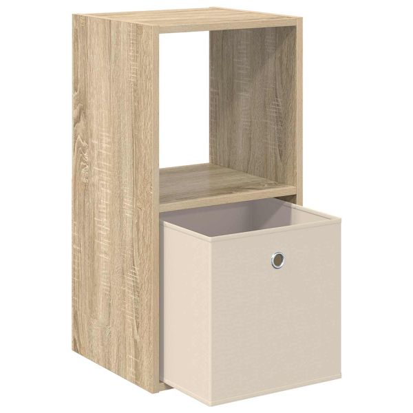 Нощно шкафче Сонома дъб 35 x 32 x 68,5 см Инженерно дърво