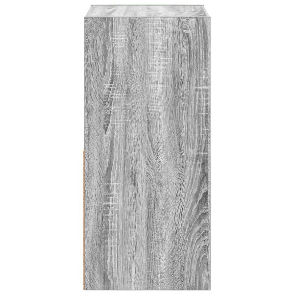 Нощно шкафче 2 pcs Сив Сонома 35 x 32 x 68,5 см Инженерно дърво