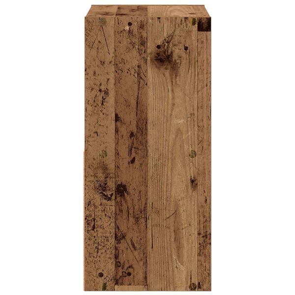 Нощно шкафче Старо дърво 35 x 32 x 68,5 см Инженерно дърво