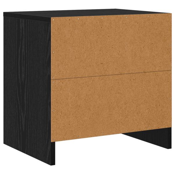 Нощен шкаф Черния дъб 45 x 34 x 44,5 см Инженерно дърво