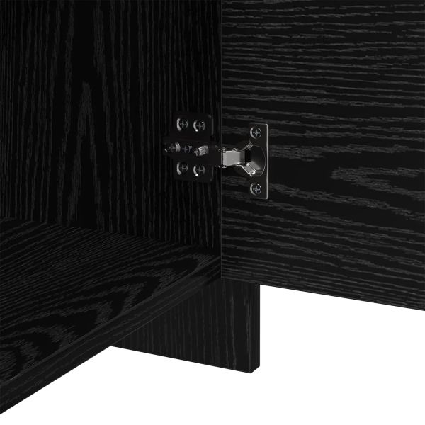Нощен шкаф Черния дъб 45 x 34 x 44,5 см Инженерно дърво