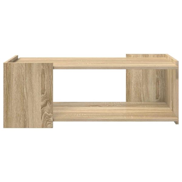 Масичка за кафе Дъб сонома 90 x 50 x 33 см Инженерна дървесина