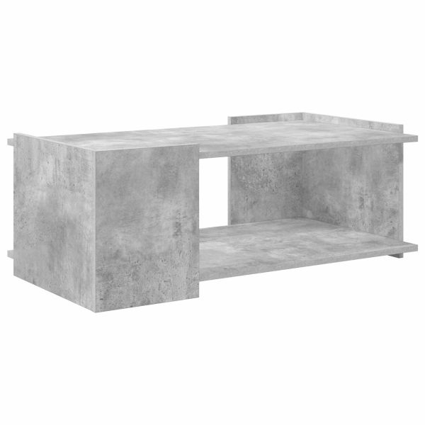 Масичка за кафе Бетонно сиво 90 x 50 x 33 см