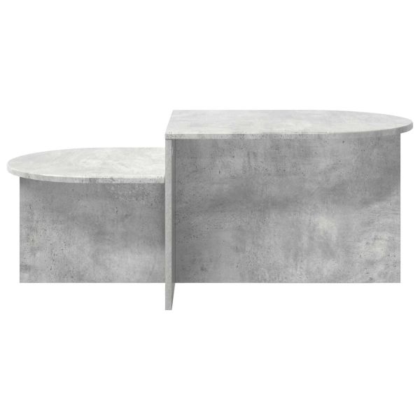 Масичка за кафе Бетонно сиво 100 x 50 x 40 cm