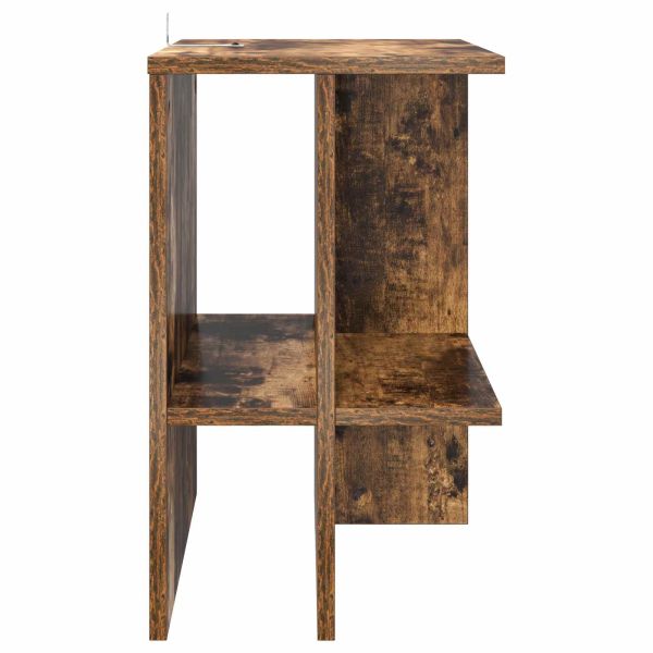 Масичка за кафе 2 pcs Опушен дъб 40 x 30 x 49 см