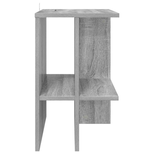 Масичка за кафе 2 pcs Сива сонома 40 x 30 x 49 см