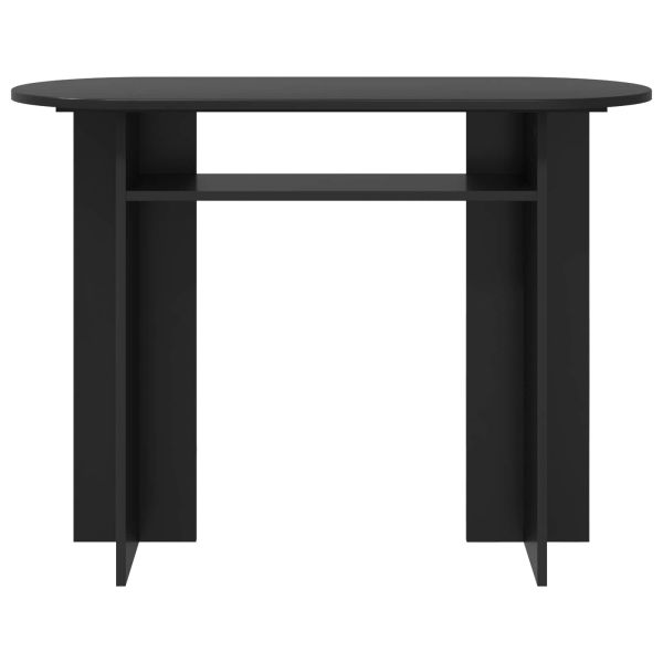 Конзолна маса Черен дъб 100 x 39,5 x 75 см Инженерна дървесина