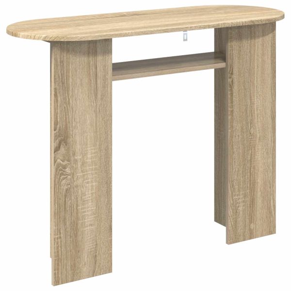 Конзолна маса Дъб сонома 100 x 39,5 x 75 см Инженерна дървесина