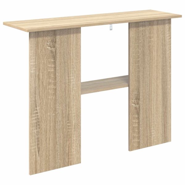 Конзолна маса Дъб сонома 100 x 30 x 75 см Инженерна дървесина