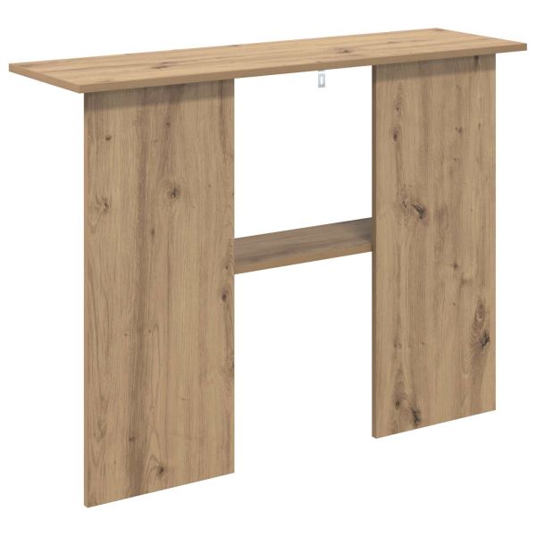 Конзолна маса Дъб артизан 100 x 30 x 75 см Инженерна дървесина