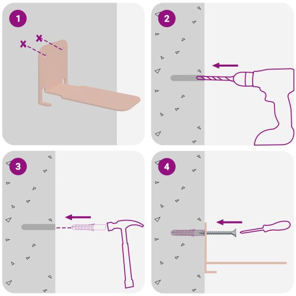 Плаващ рафт с рафт 8 pcs Розово 6 x 10,8 x 6,6 см