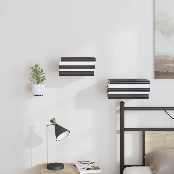 Плаващ рафт с рафт 4 pcs Антрацит 6 x 10,8 x 6,6 см