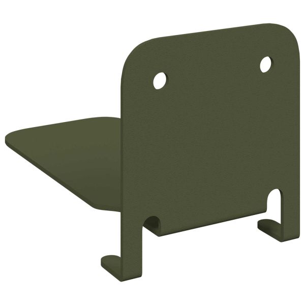Плаващ рафт с рафт 24 pcs Маслинено зелено 6 x 10,8 x 6,6 см
