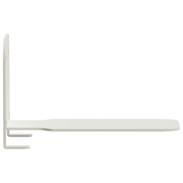 Плаващ рафт с рафт със съхранение 8 pcs Бял 6 x 10,8 x 6,6 см