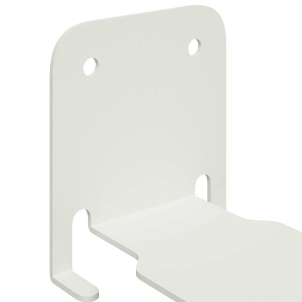 Плаващ рафт с рафт със съхранение 8 pcs Бял 6 x 10,8 x 6,6 см