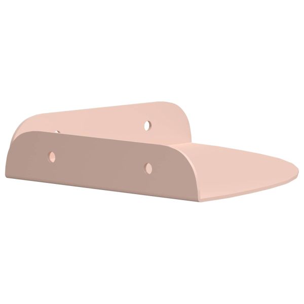Плаващ рафт с рафт със съхранение 2 pcs Розово 15 x 15 x 2 см