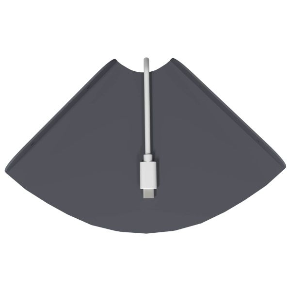 Плаващ рафт с рафт със съхранение 4 pcs Антрацит 15 x 15 x 2 см