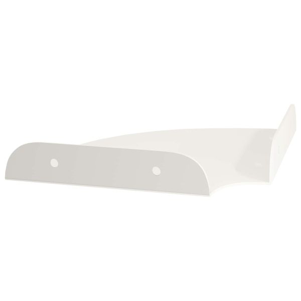 Плаващ рафт с рафт със съхранение 4 pcs Бял 15 x 15 x 2 см