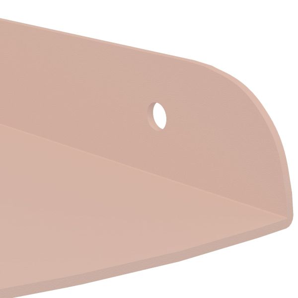 Плаващ рафт с рафт със съхранение 4 pcs Розово 18 x 18 x 2 см