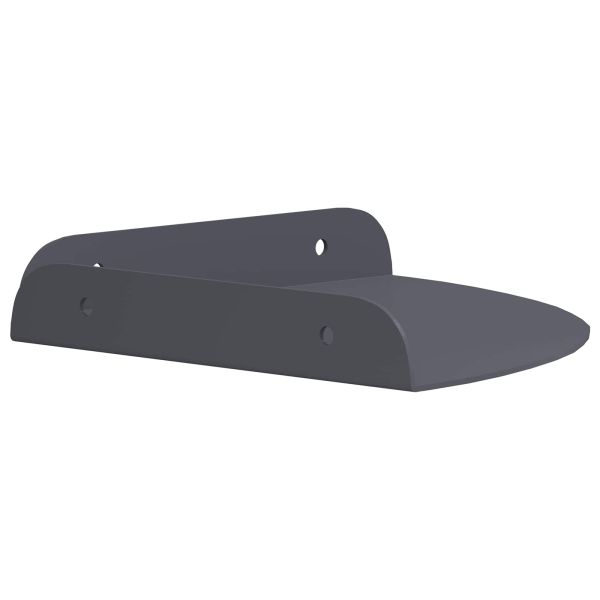 Плаващ рафт с рафт със съхранение 2 pcs Антрацит 18 x 18 x 2 см